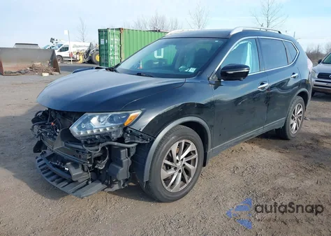 2014 Nissan Rogue Sl z USA, uszkodzony, nr VIN 5N1AT2MV4EC817826